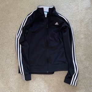Original Adidas Black Zip Jacket